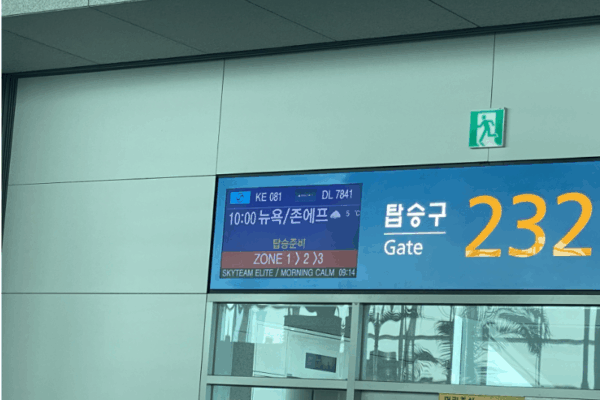 한국에서 뉴욕까지 치매환자 이송